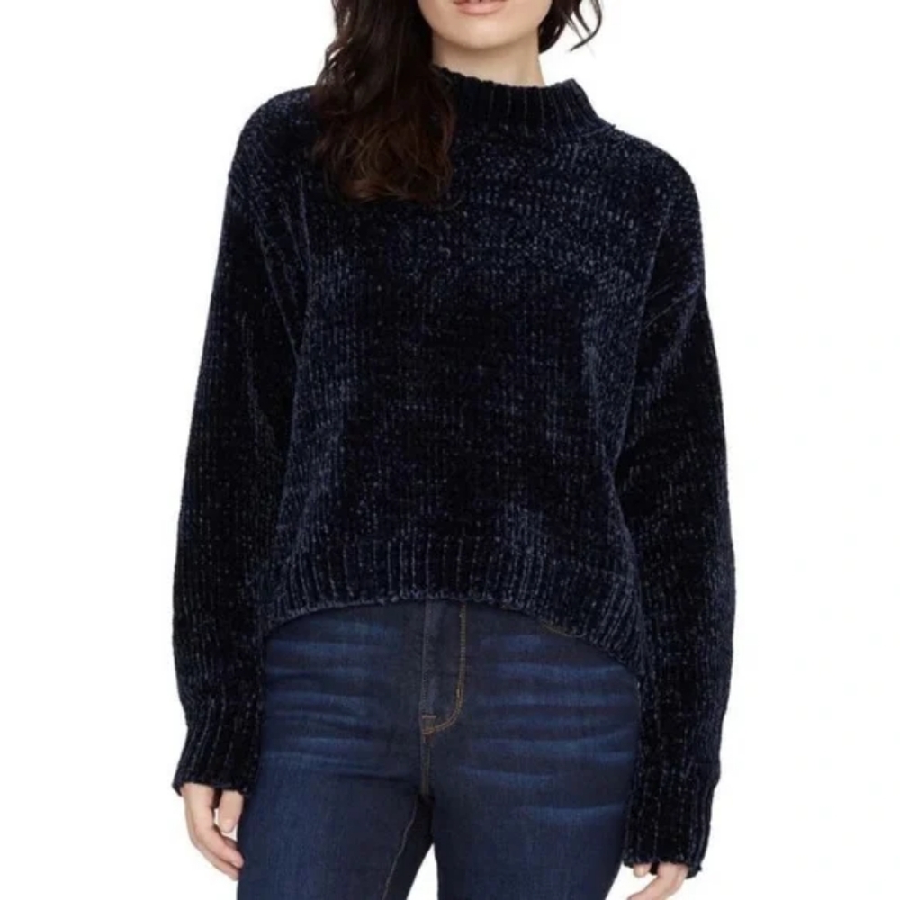 Sanctuary Chenille Mock Neck Sweater